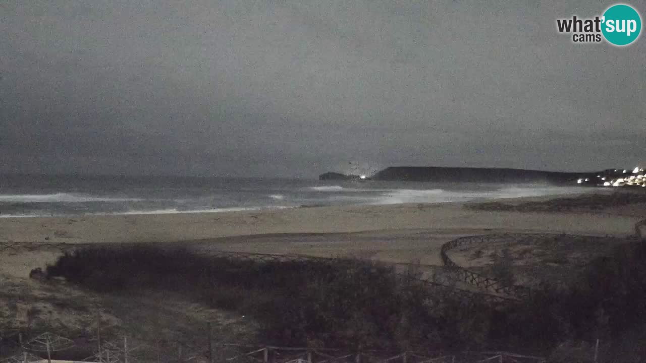 Spletna kamera Torre dei Corsari – Pogled v živo na plažo s Punta Usai
