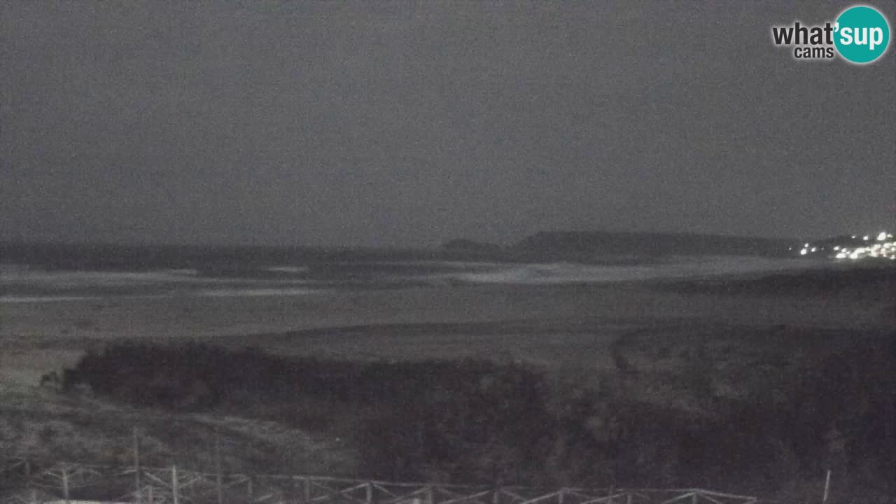 Webcam Torre dei Corsari – Vista live sulla spiaggia da Punta Usai