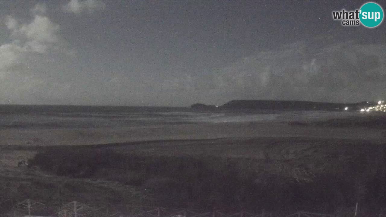 Webcam Torre dei Corsari – Live Beach View from Punta Usai