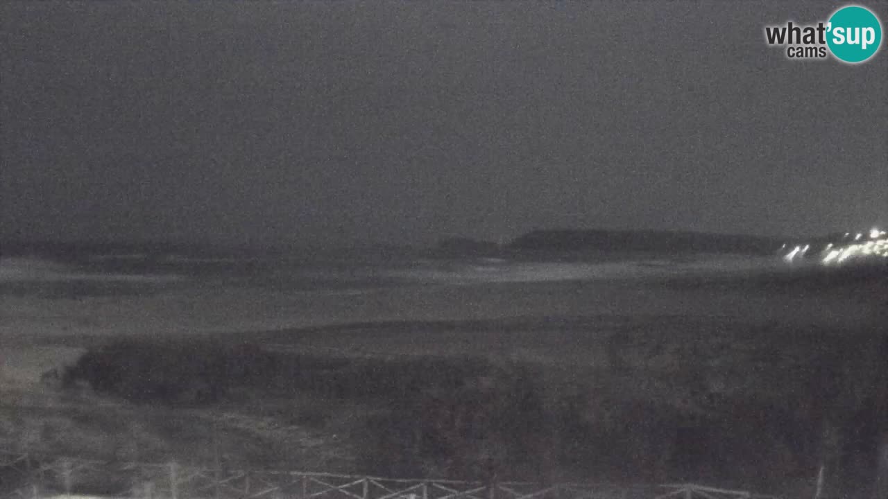 Webcam Torre dei Corsari – Liveblick auf den Strand von Punta Usai