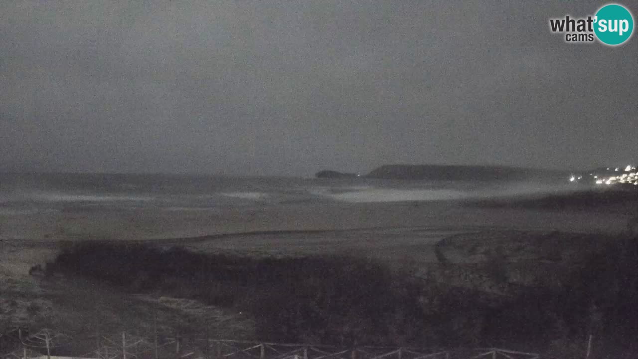 Cámara web Torre dei Corsari – Vista en directo de la playa desde Punta Usai