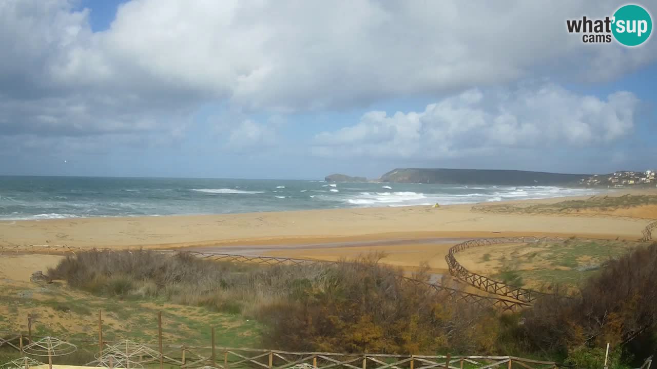 Webcam Torre dei Corsari – Vue en direct sur la plage depuis Punta Usai