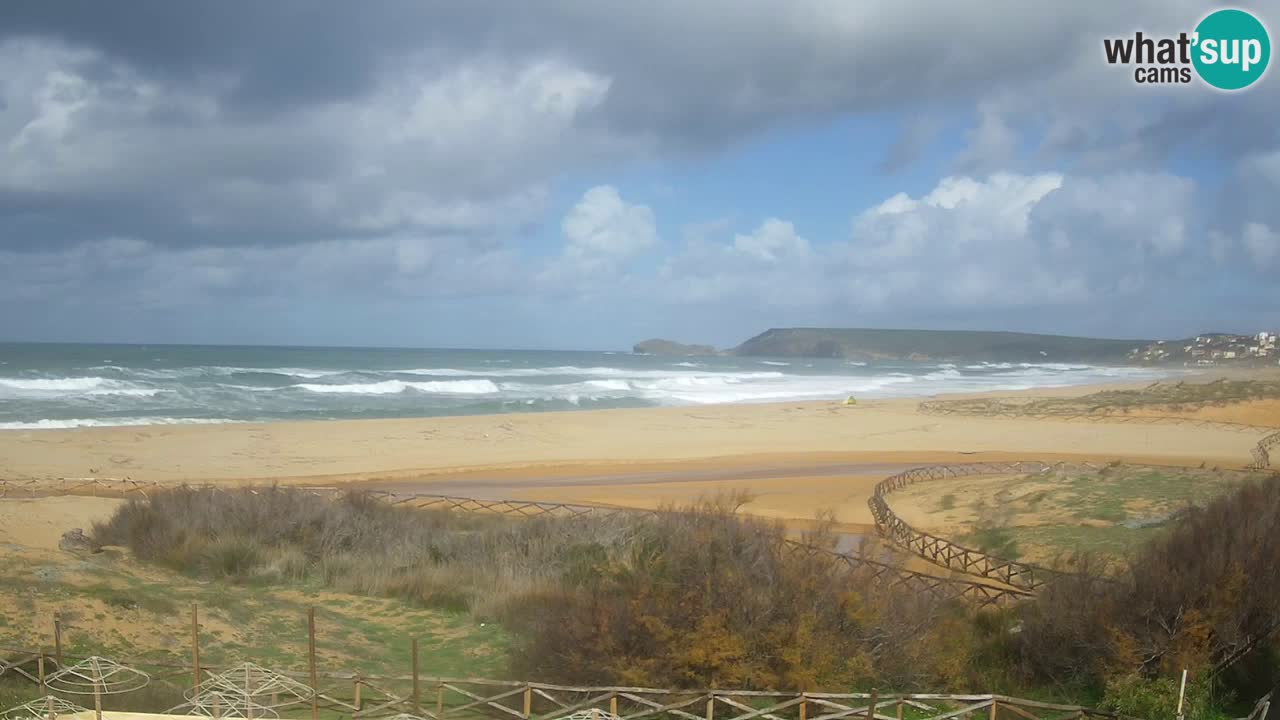Webcam Torre dei Corsari – Vista live sulla spiaggia da Punta Usai
