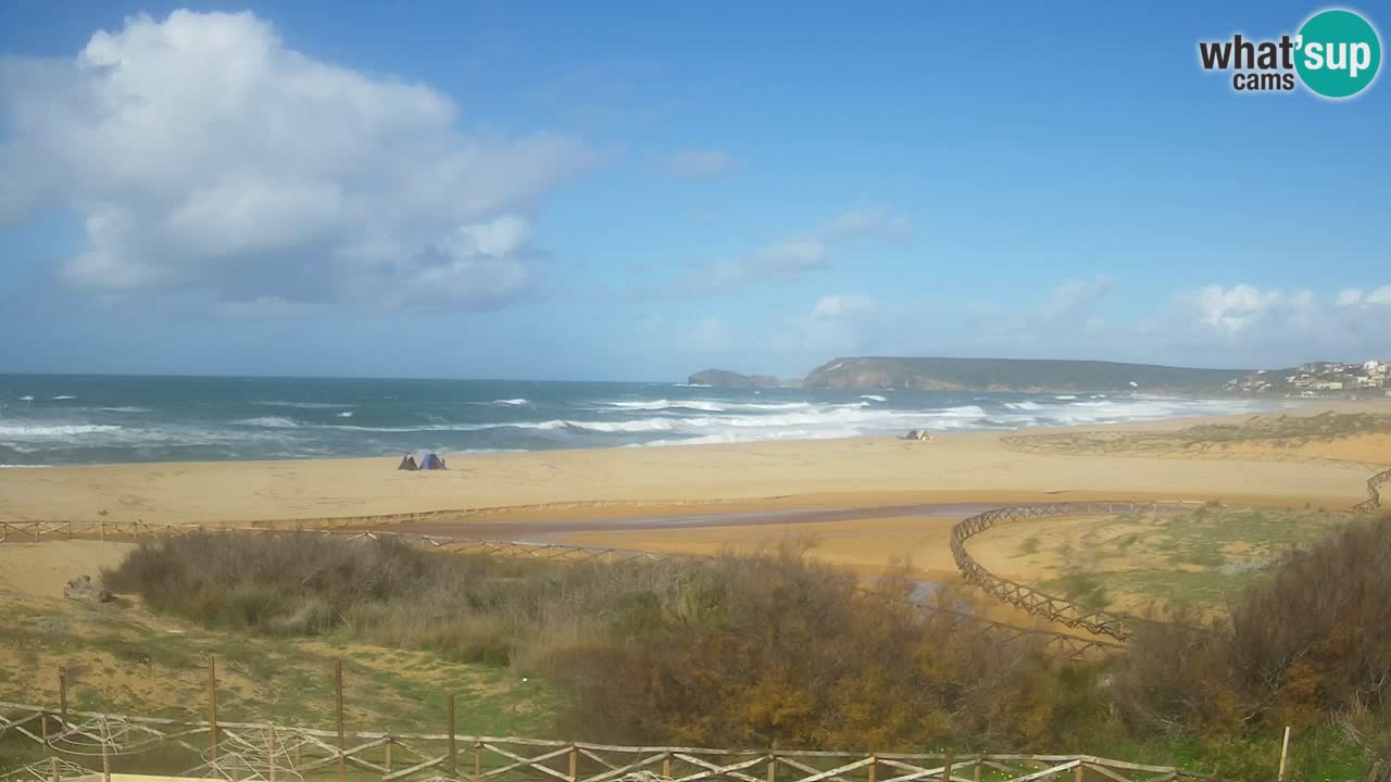 Webcam Torre dei Corsari – Live Beach View from Punta Usai