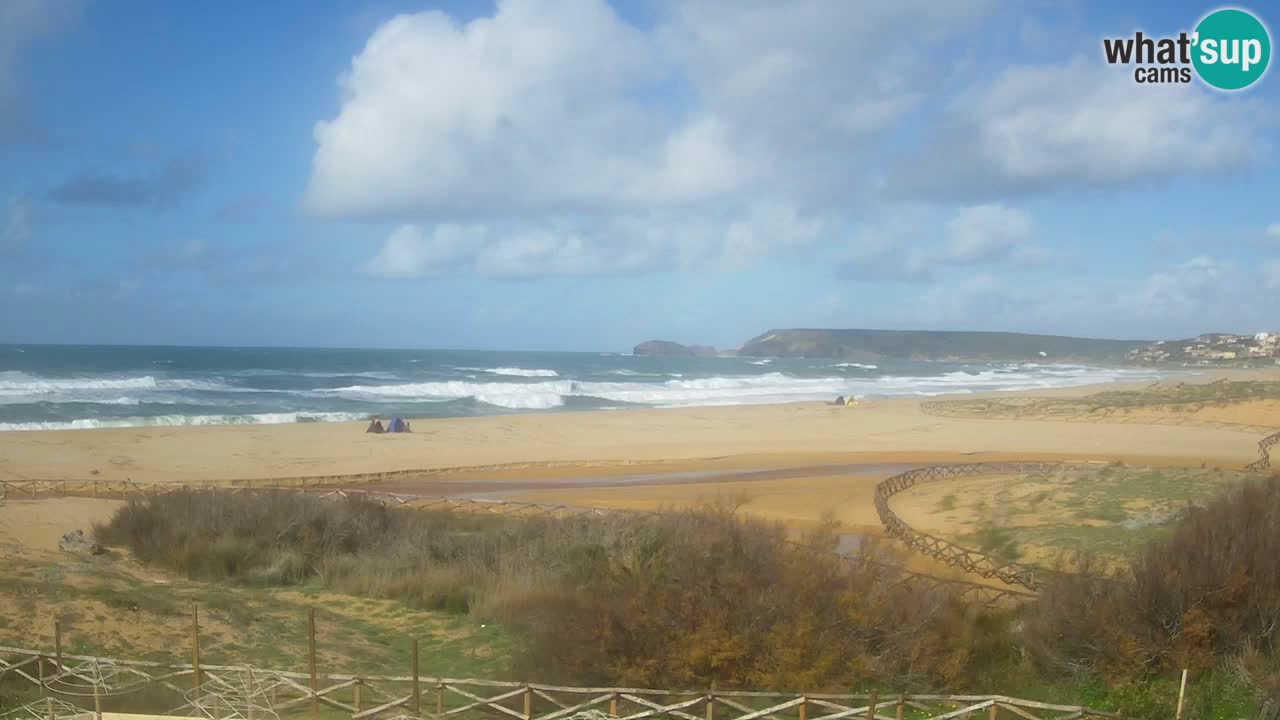 Webcam Torre dei Corsari – Vue en direct sur la plage depuis Punta Usai