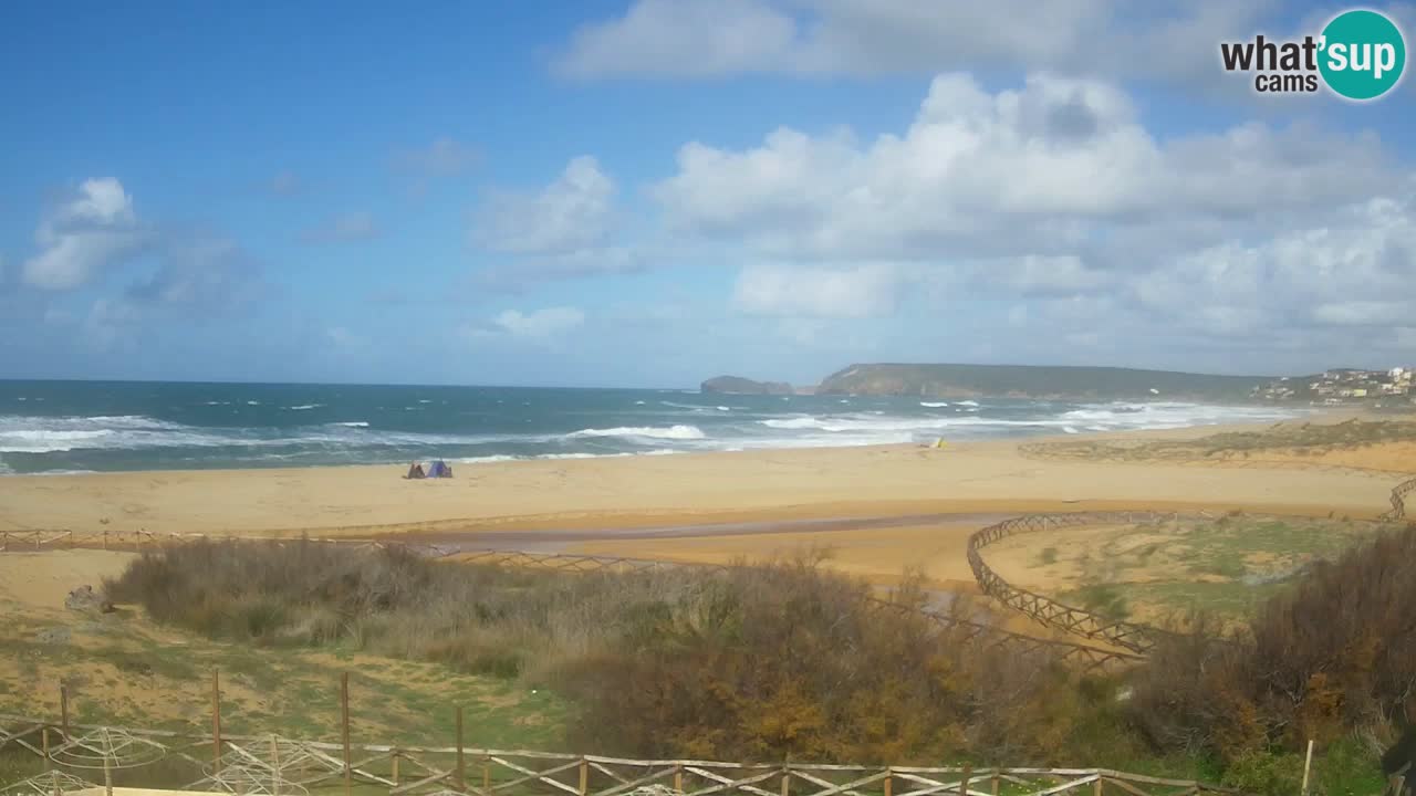 Webcam Torre dei Corsari – Vista live sulla spiaggia da Punta Usai