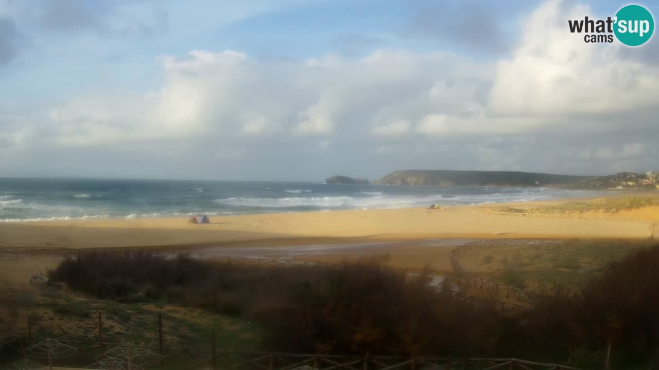 Webcam Torre dei Corsari – Live Beach View from Punta Usai