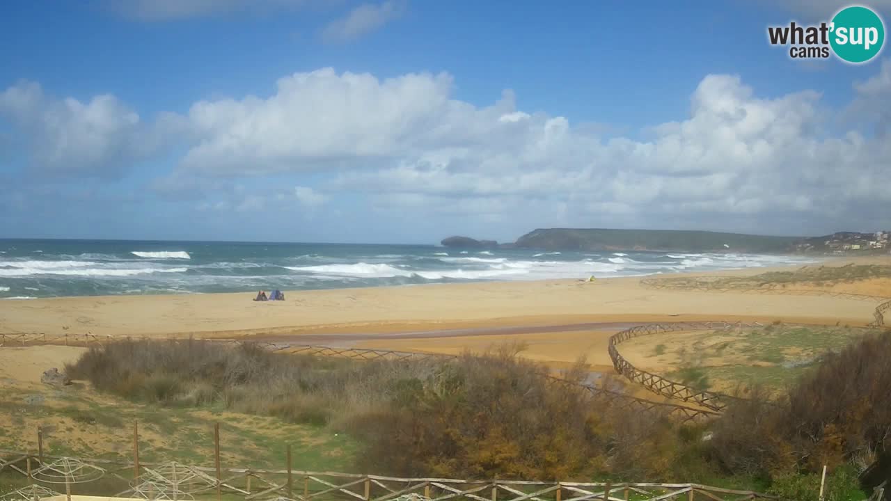 Webcam Torre dei Corsari – Vue en direct sur la plage depuis Punta Usai