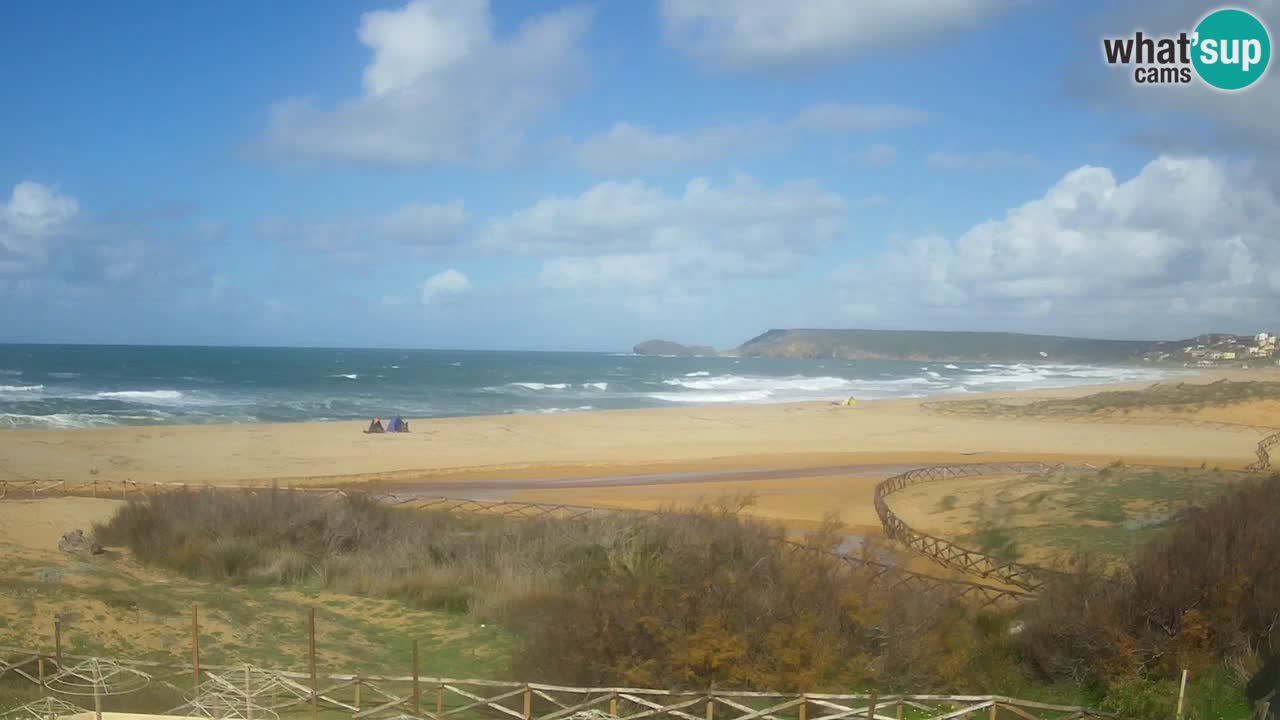 Webcam Torre dei Corsari – Liveblick auf den Strand von Punta Usai