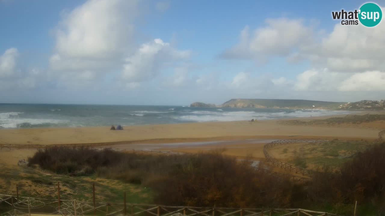 Webcam Torre dei Corsari – Vista live sulla spiaggia da Punta Usai