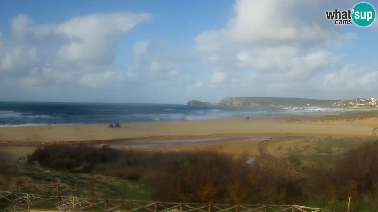 Webcam Torre dei Corsari – Vue en direct sur la plage depuis Punta Usai