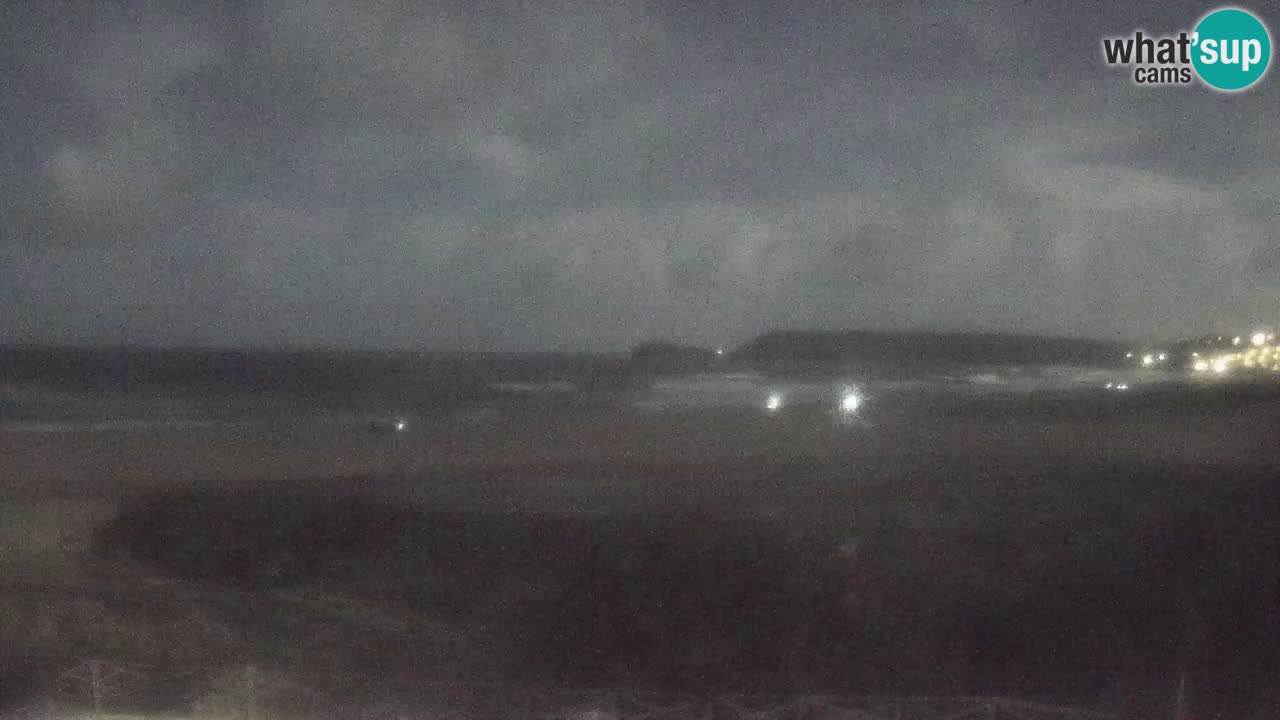 Web kamera Torre dei Corsari – Pogled uživo na plažu s Punta Usai