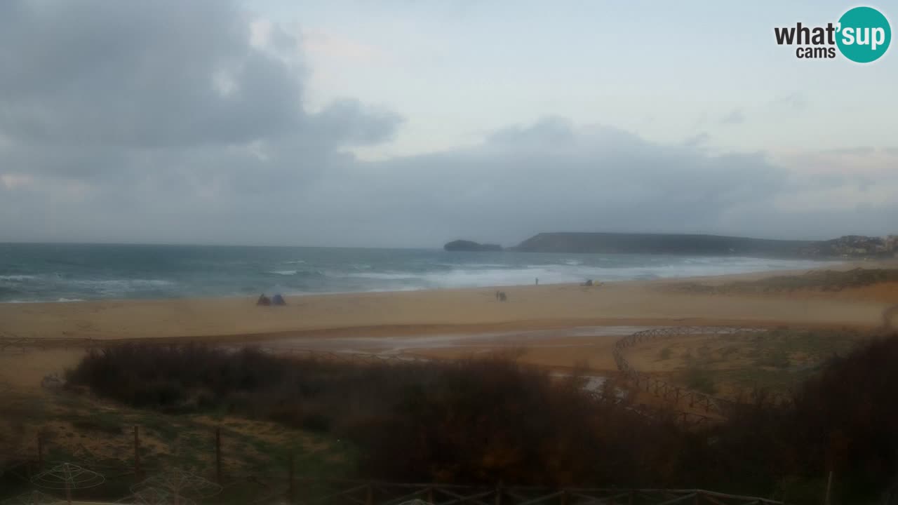 Webcam Torre dei Corsari – Live Beach View from Punta Usai