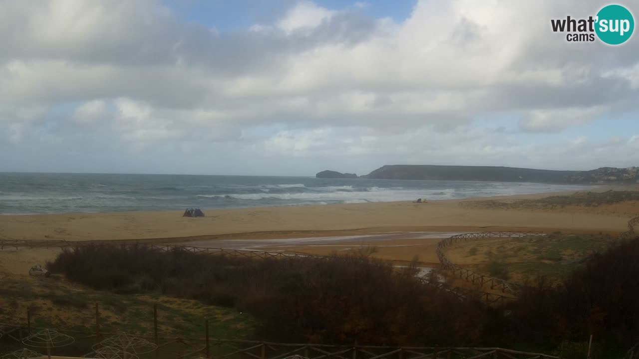 Web kamera Torre dei Corsari – Pogled uživo na plažu s Punta Usai
