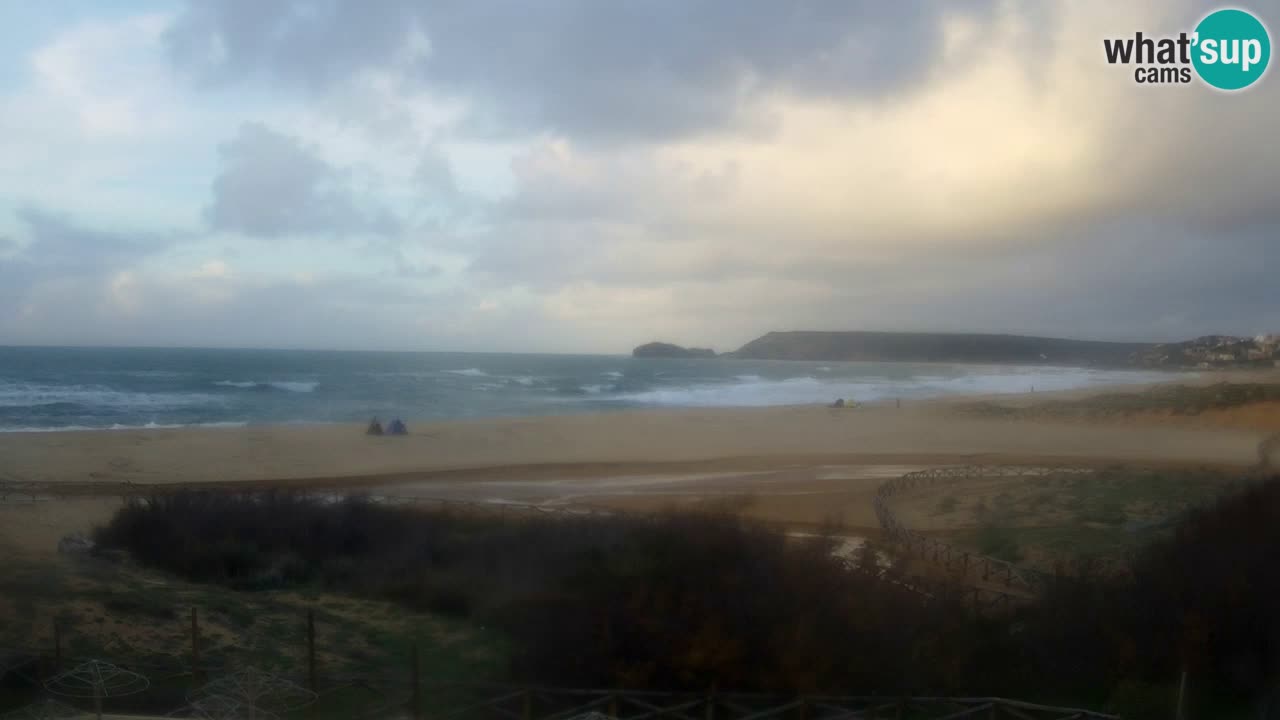 Webcam Torre dei Corsari – Live Beach View from Punta Usai