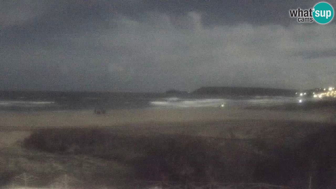 Webcam Torre dei Corsari – Vista live sulla spiaggia da Punta Usai