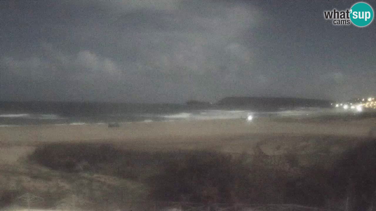 Webcam Torre dei Corsari – Liveblick auf den Strand von Punta Usai