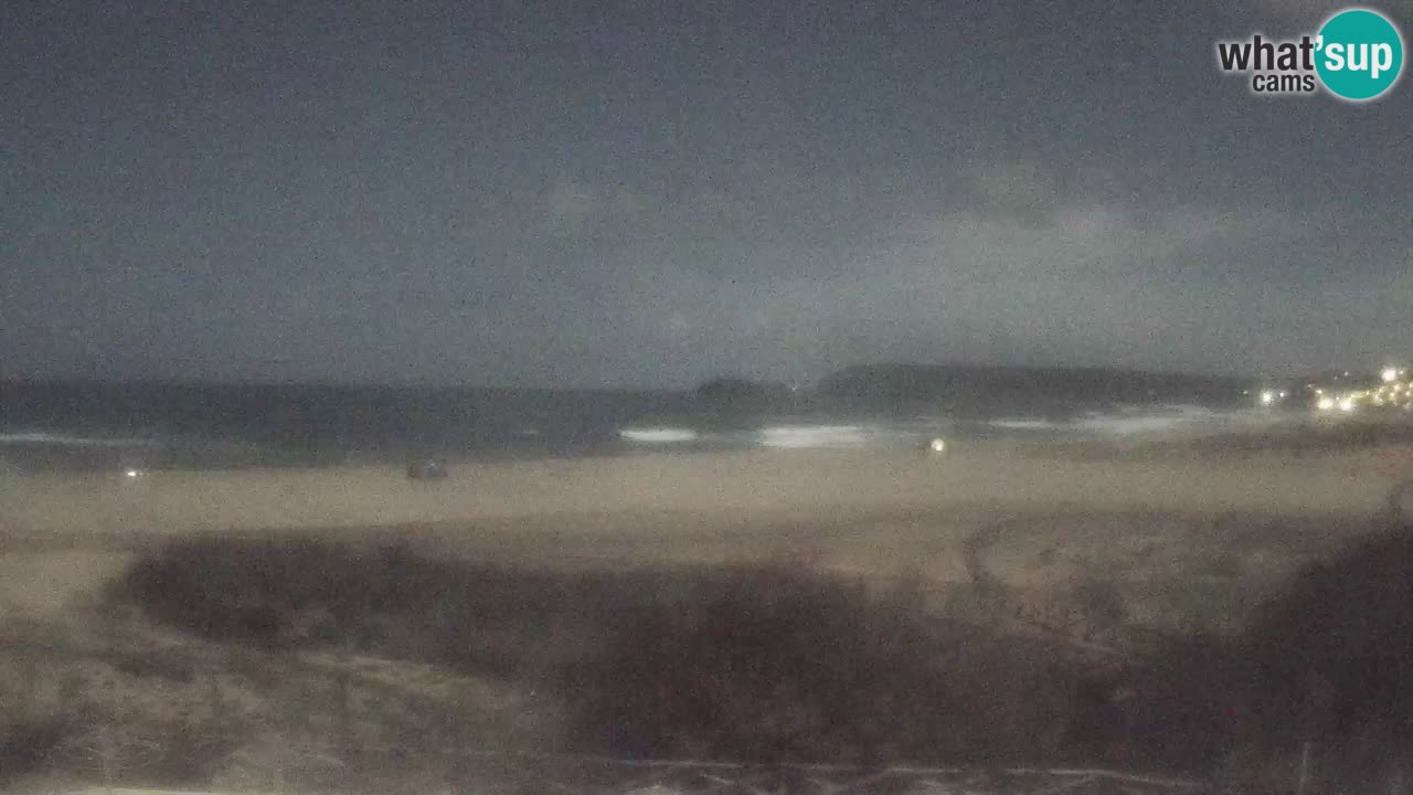 Webcam Torre dei Corsari – Vista live sulla spiaggia da Punta Usai