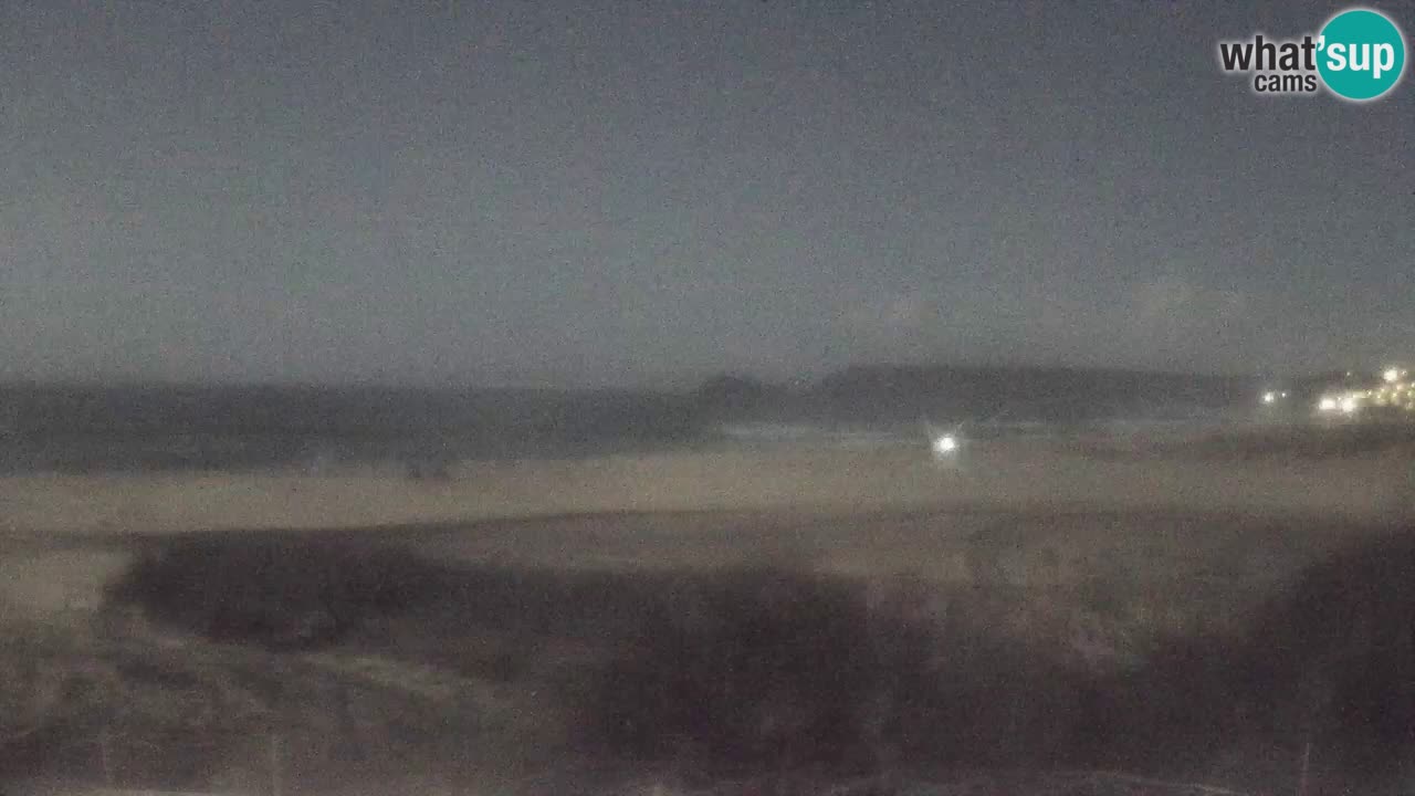 Cámara web Torre dei Corsari – Vista en directo de la playa desde Punta Usai