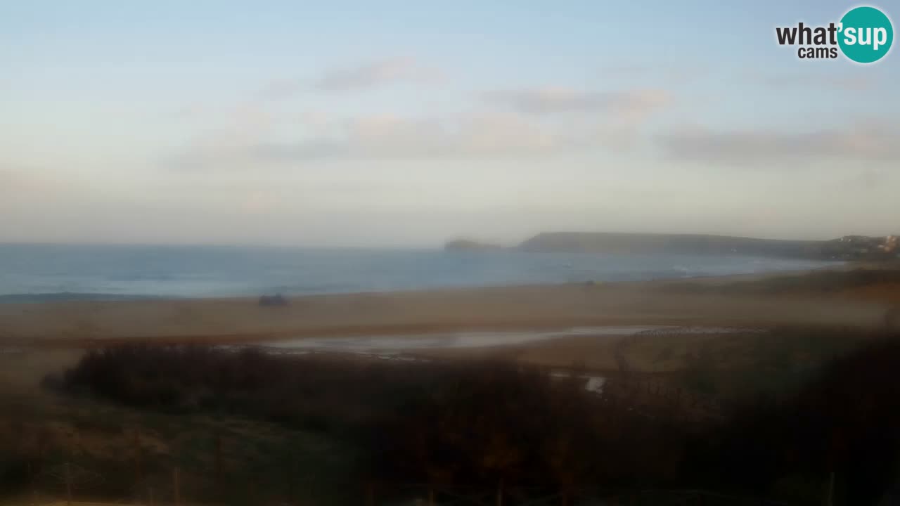 Webcam Torre dei Corsari – Vue en direct sur la plage depuis Punta Usai