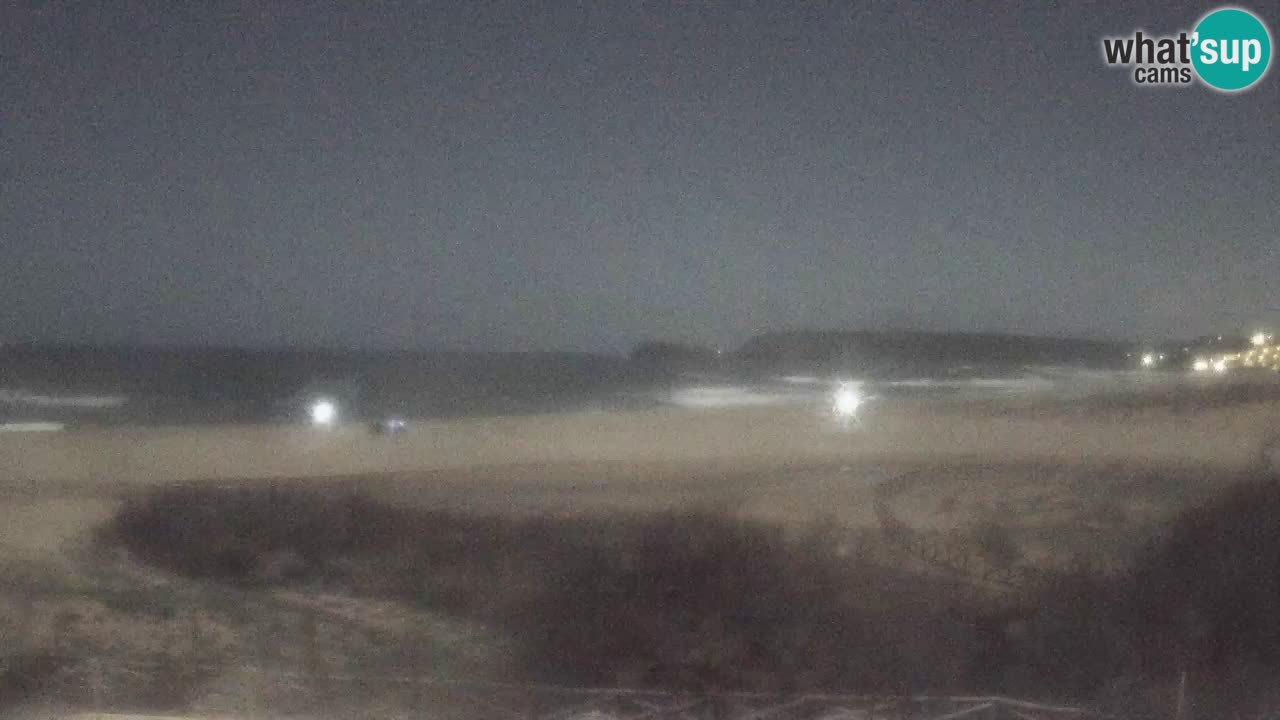 Webcam Torre dei Corsari – Vista live sulla spiaggia da Punta Usai