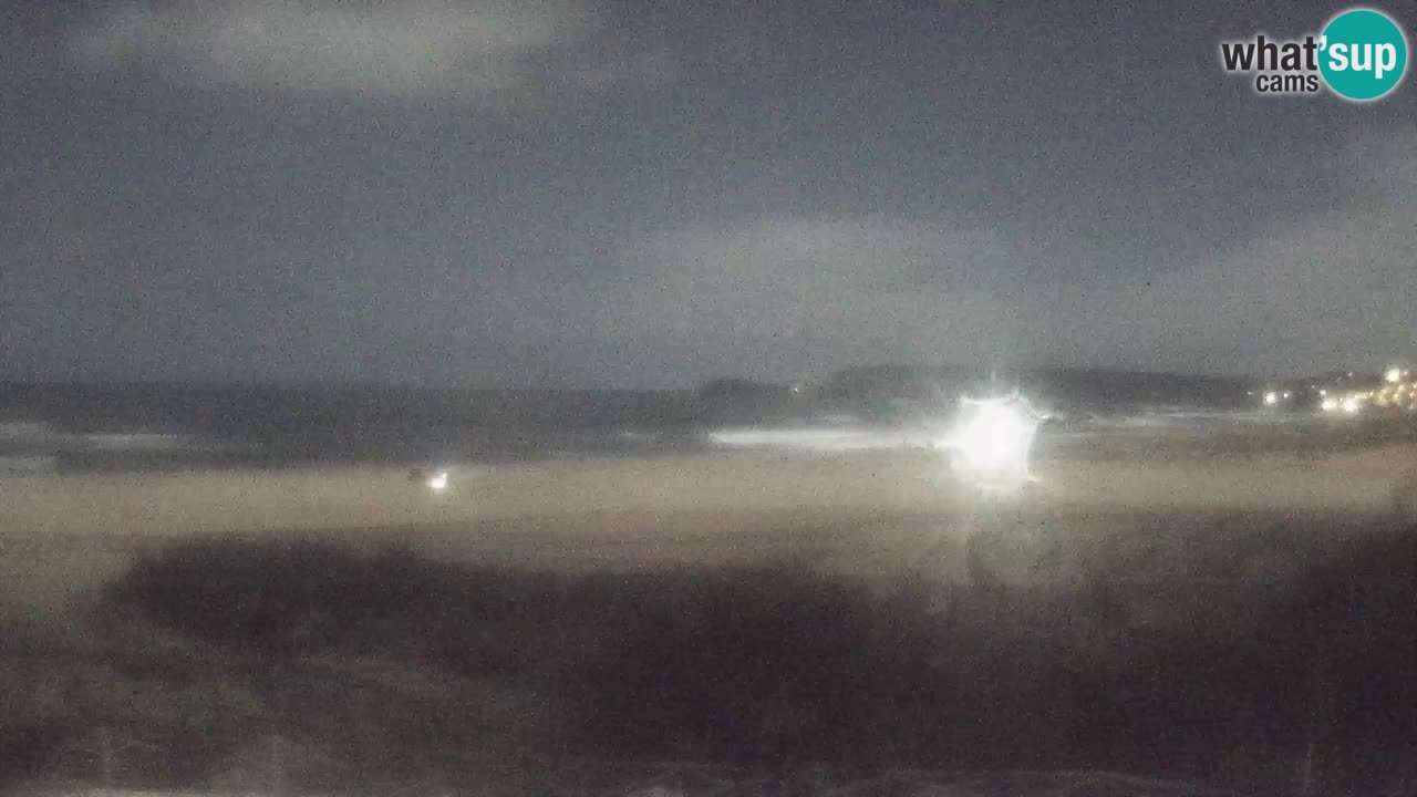 Webcam Torre dei Corsari – Vue en direct sur la plage depuis Punta Usai