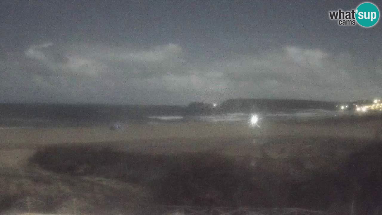 Webcam Torre dei Corsari – Vue en direct sur la plage depuis Punta Usai