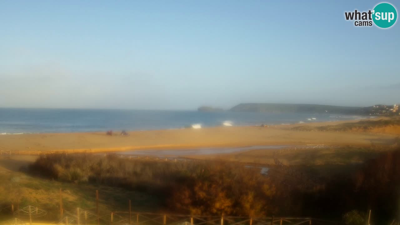 Webcam Torre dei Corsari – Liveblick auf den Strand von Punta Usai