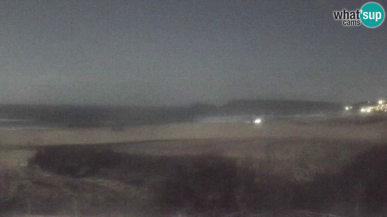 Cámara web Torre dei Corsari – Vista en directo de la playa desde Punta Usai