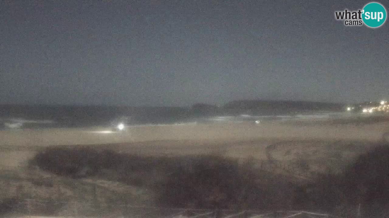 Webcam Torre dei Corsari – Liveblick auf den Strand von Punta Usai