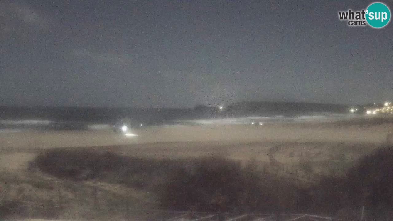 Web kamera Torre dei Corsari – Pogled uživo na plažu s Punta Usai