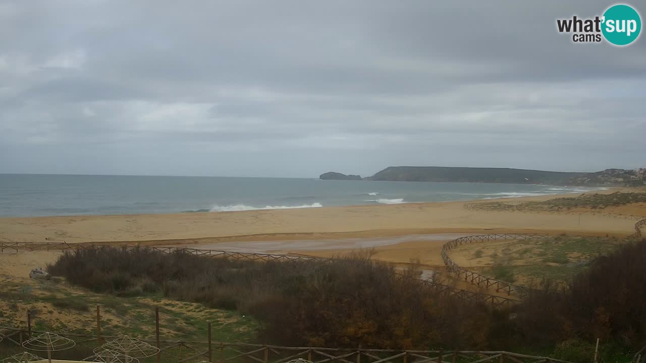 Webcam Torre dei Corsari – Liveblick auf den Strand von Punta Usai