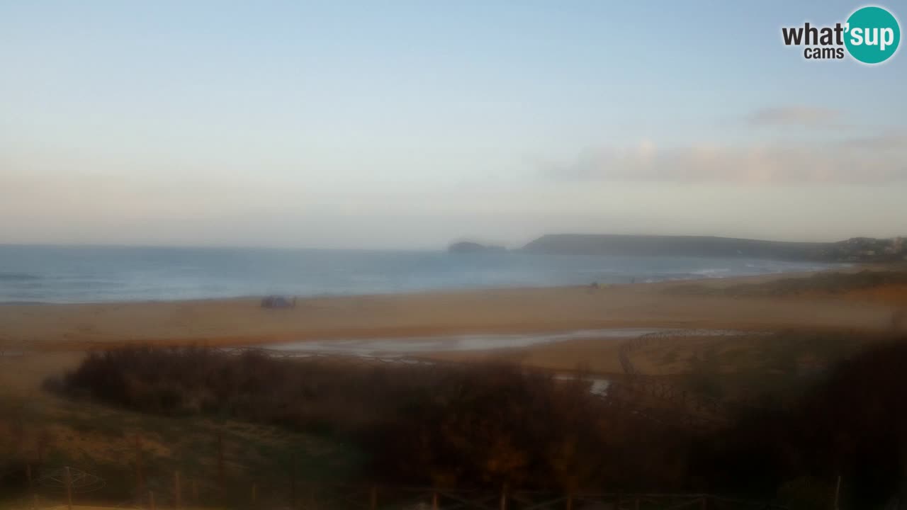 Webcam Torre dei Corsari – Vue en direct sur la plage depuis Punta Usai