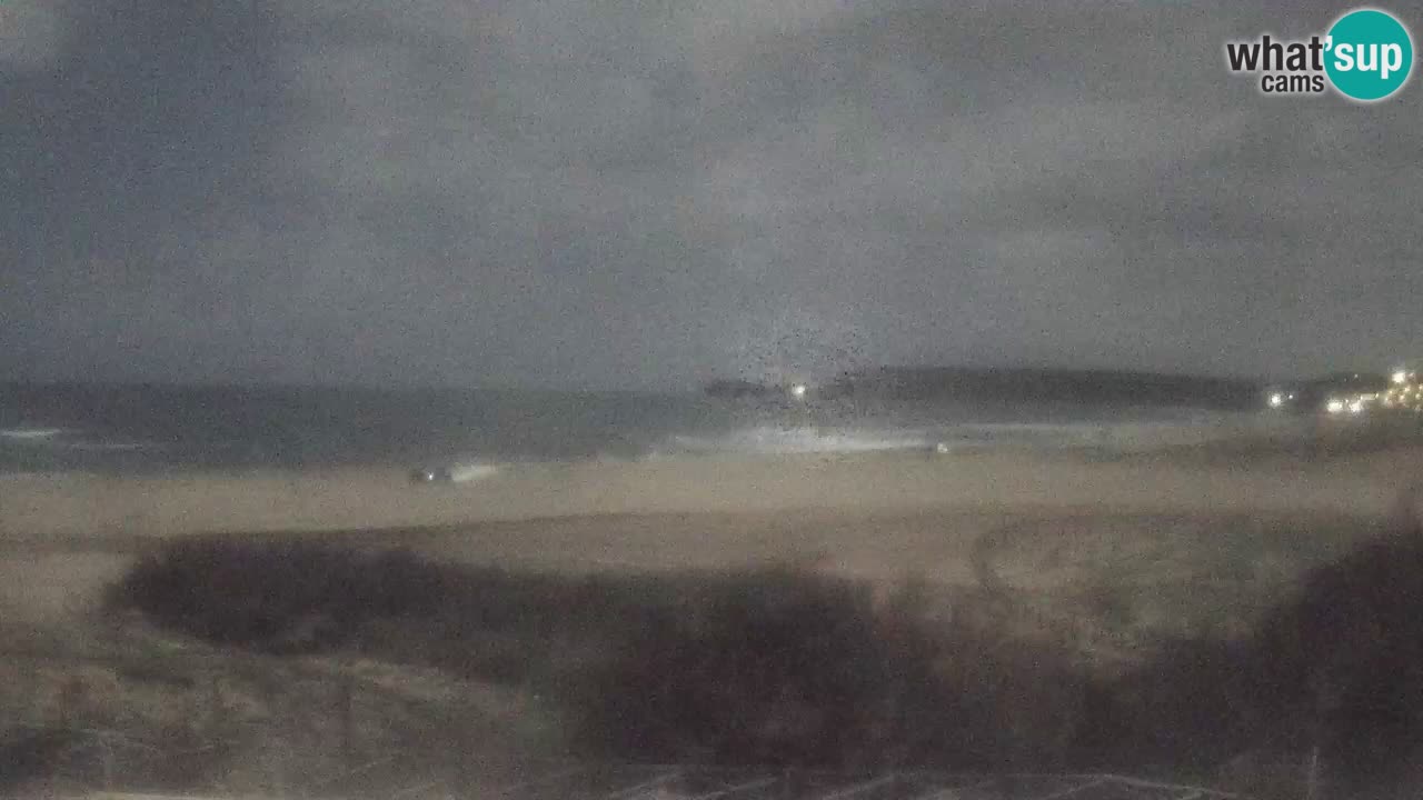 Cámara web Torre dei Corsari – Vista en directo de la playa desde Punta Usai