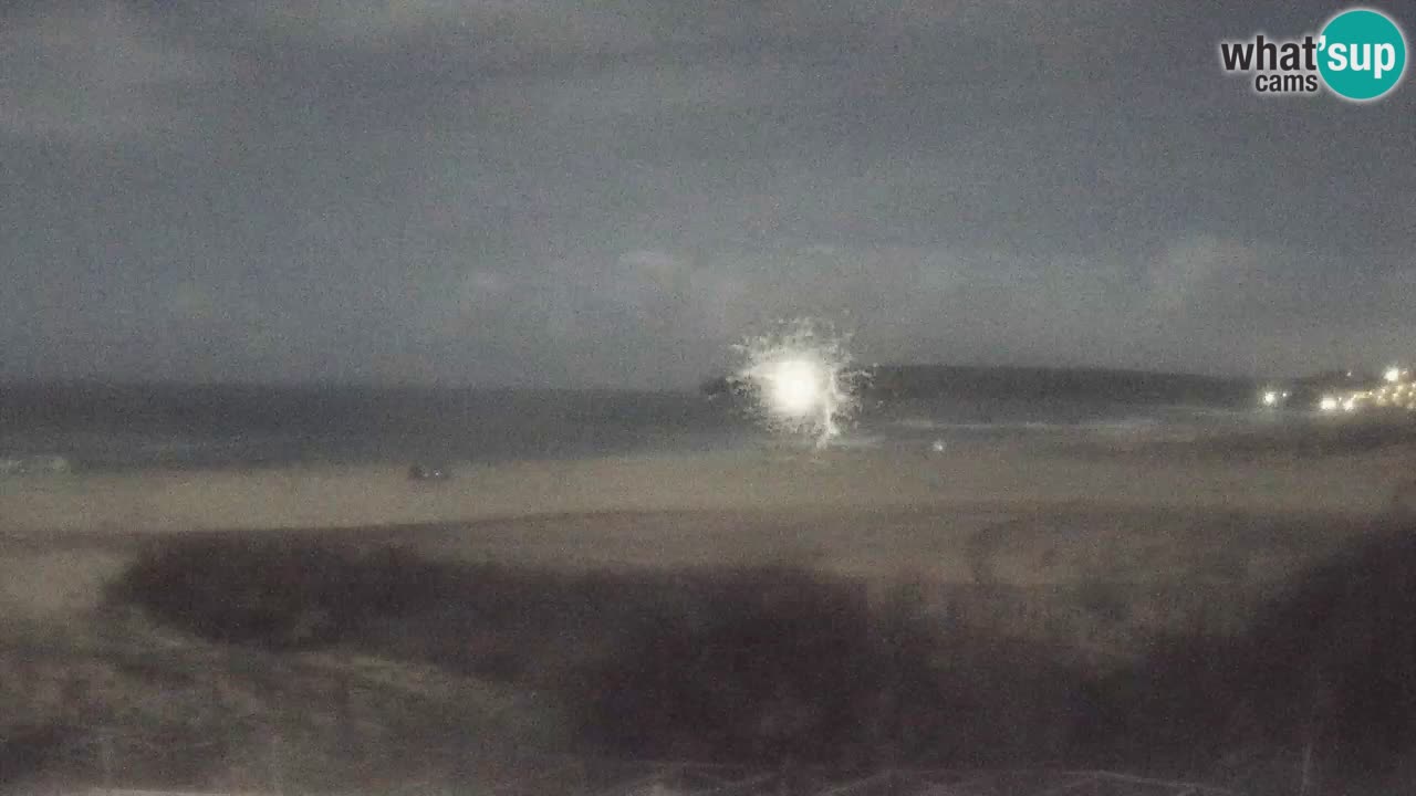 Webcam Torre dei Corsari – Liveblick auf den Strand von Punta Usai