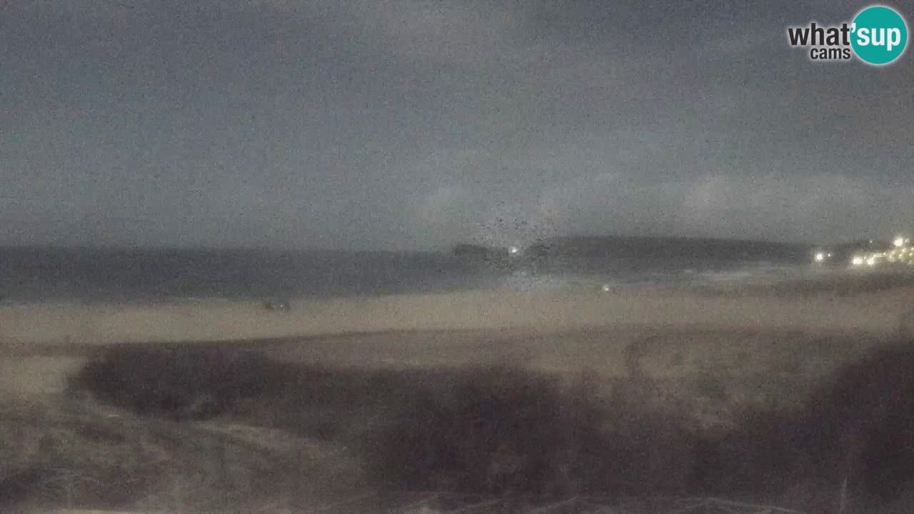 Webcam Torre dei Corsari – Vue en direct sur la plage depuis Punta Usai