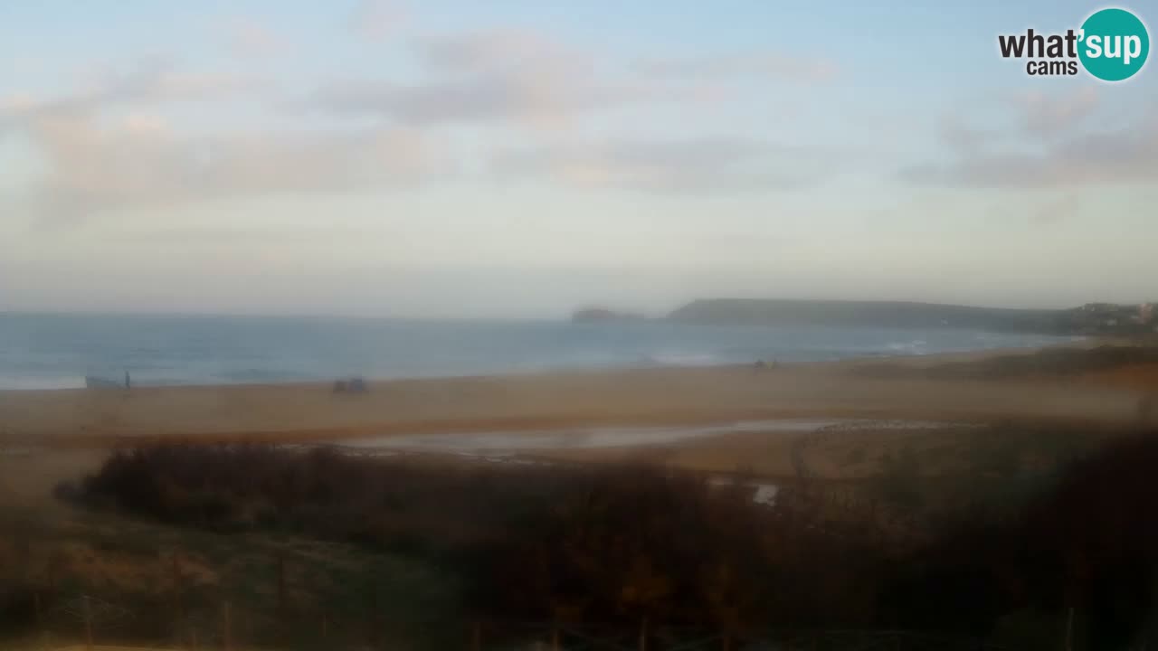 Webcam Torre dei Corsari – Liveblick auf den Strand von Punta Usai