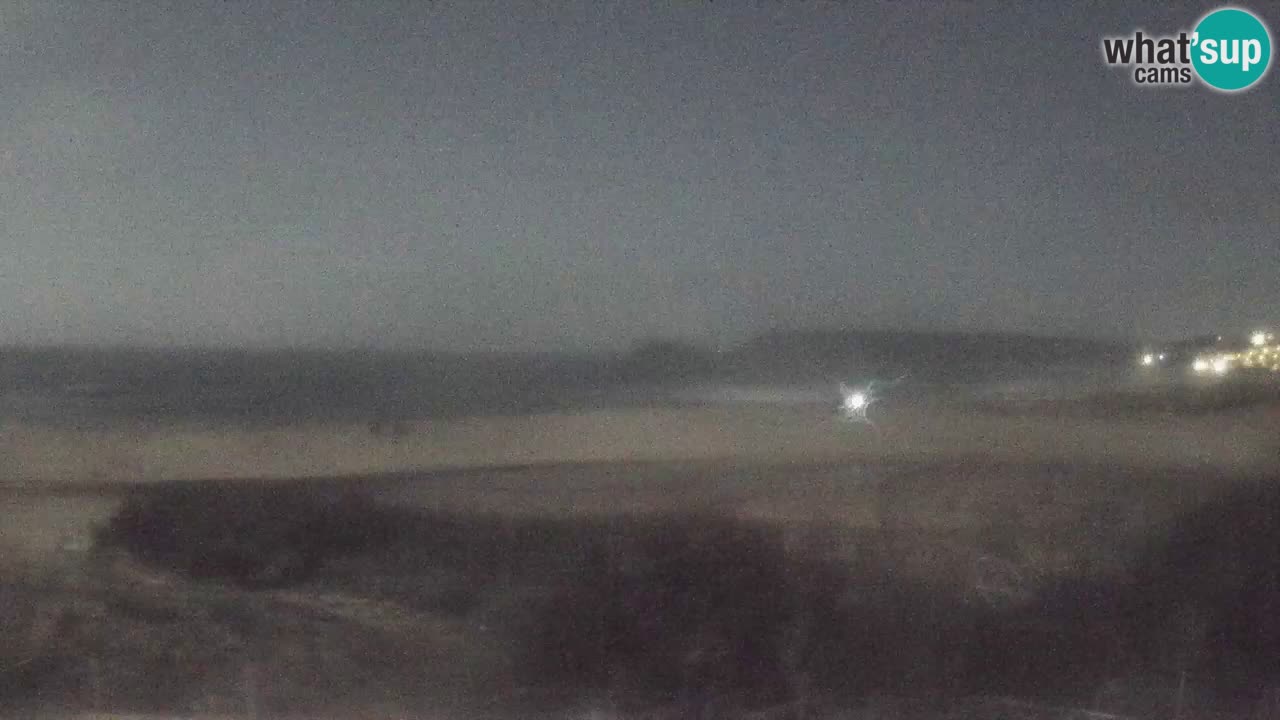 Cámara web Torre dei Corsari – Vista en directo de la playa desde Punta Usai