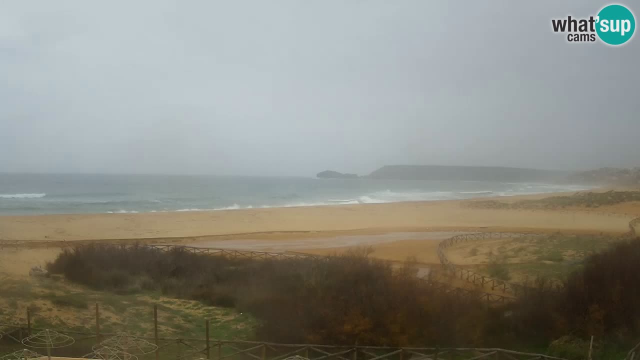 Webcam Torre dei Corsari – Live Beach View from Punta Usai