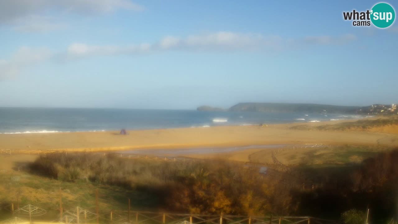 Webcam Torre dei Corsari – Live Beach View from Punta Usai