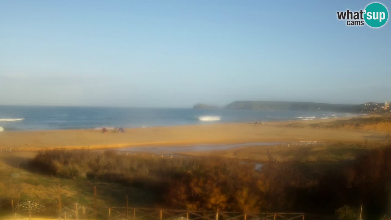 Webcam Torre dei Corsari – Vue en direct sur la plage depuis Punta Usai