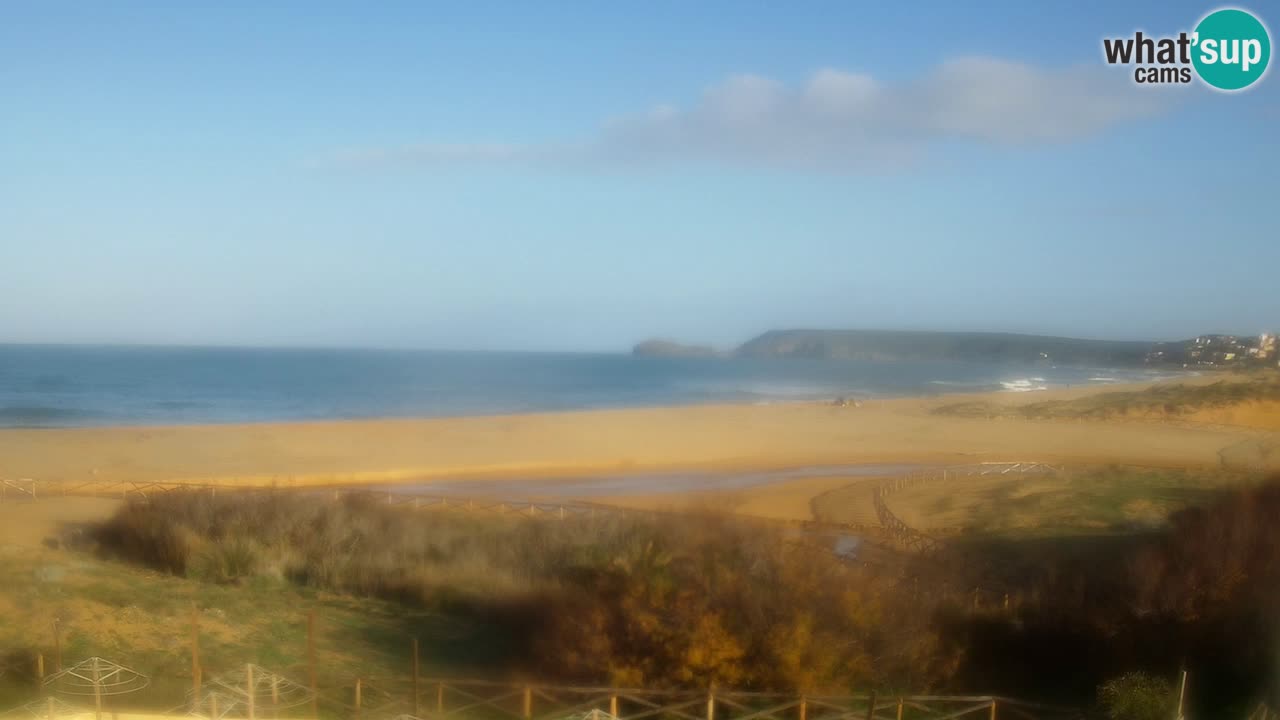 Webcam Torre dei Corsari – Live Beach View from Punta Usai