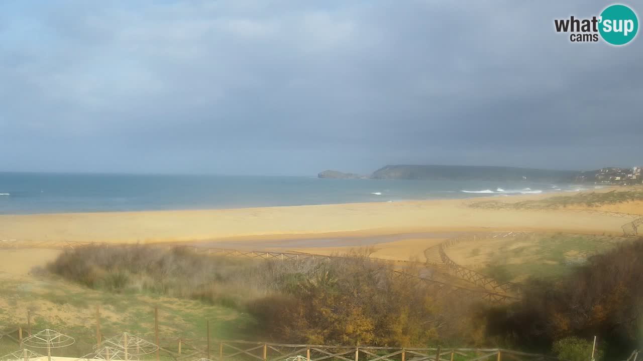 Webcam Torre dei Corsari – Live Beach View from Punta Usai