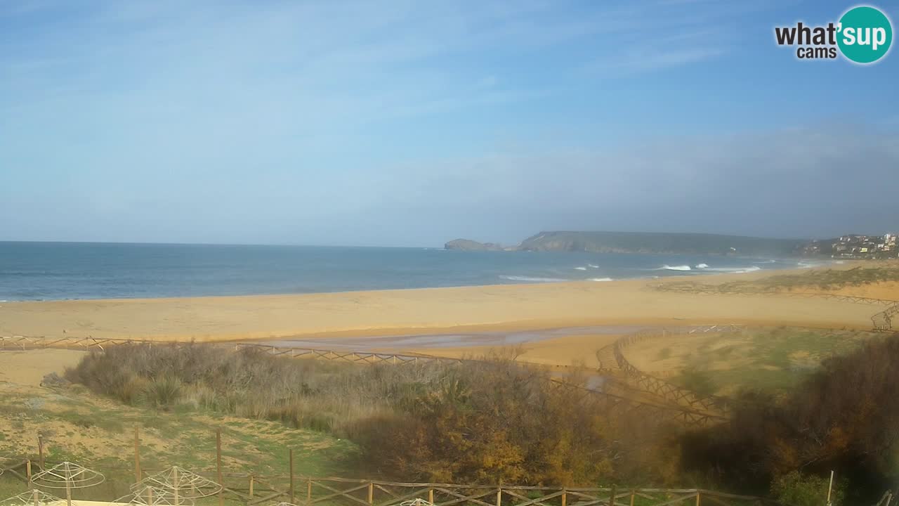 Webcam Torre dei Corsari – Live Beach View from Punta Usai