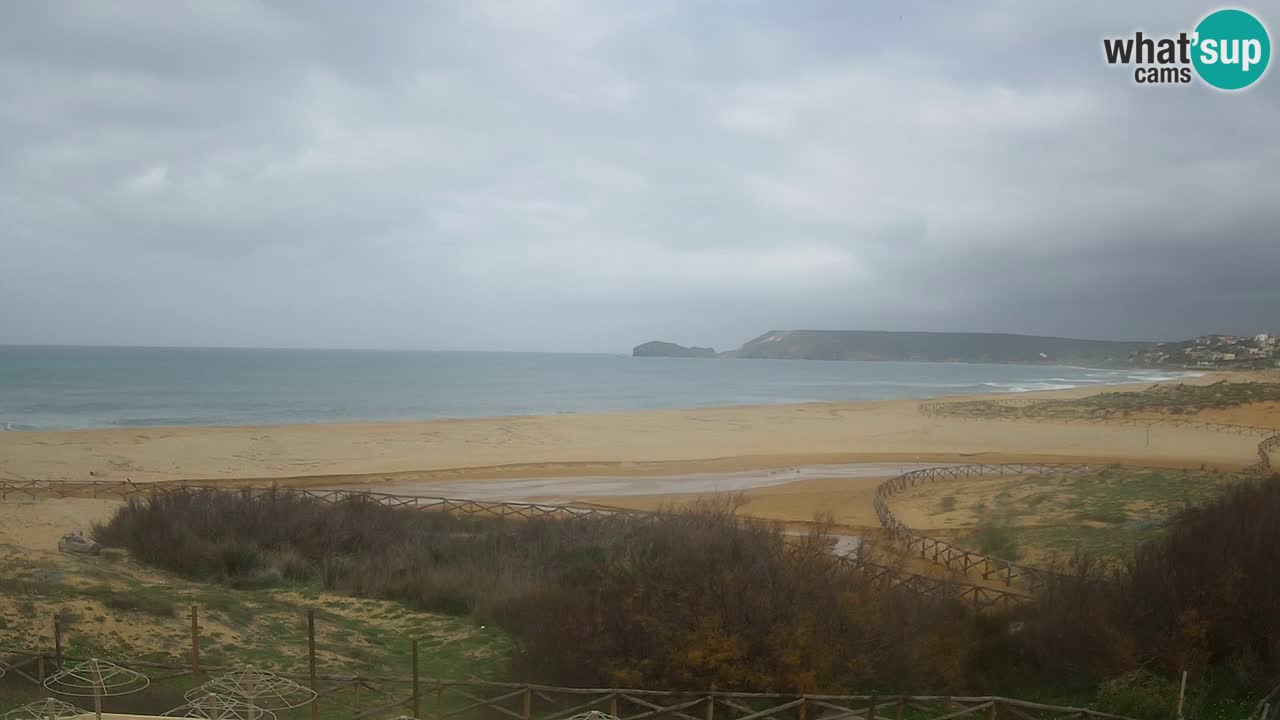 Webcam Torre dei Corsari – Live Beach View from Punta Usai