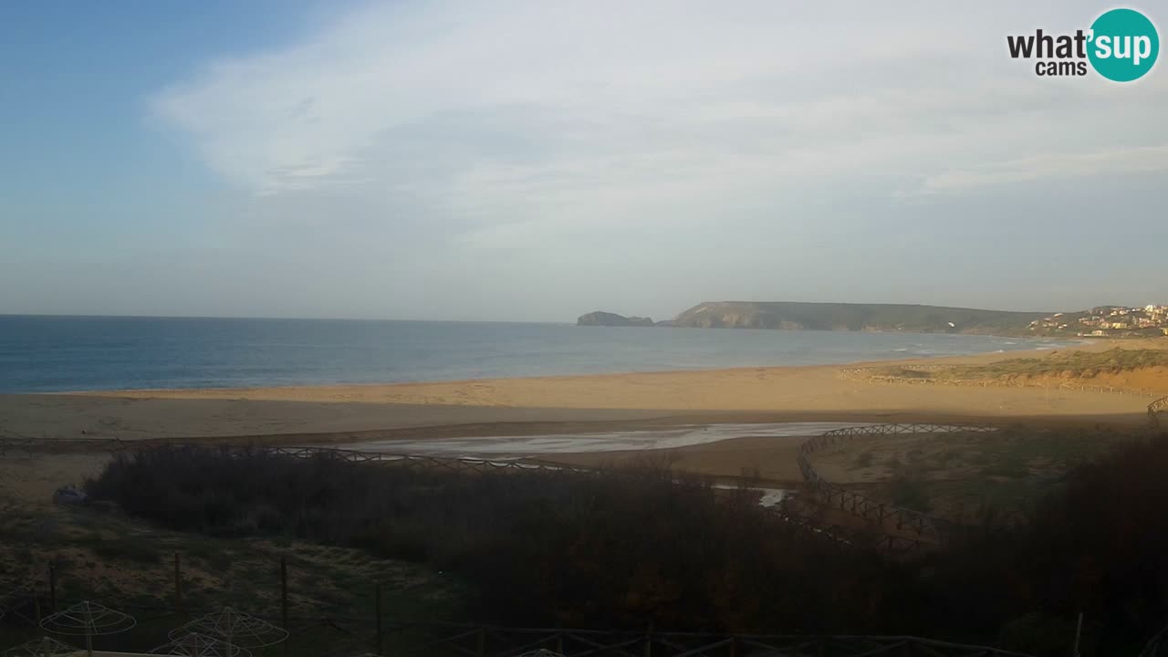 Webcam Torre dei Corsari – Vue en direct sur la plage depuis Punta Usai