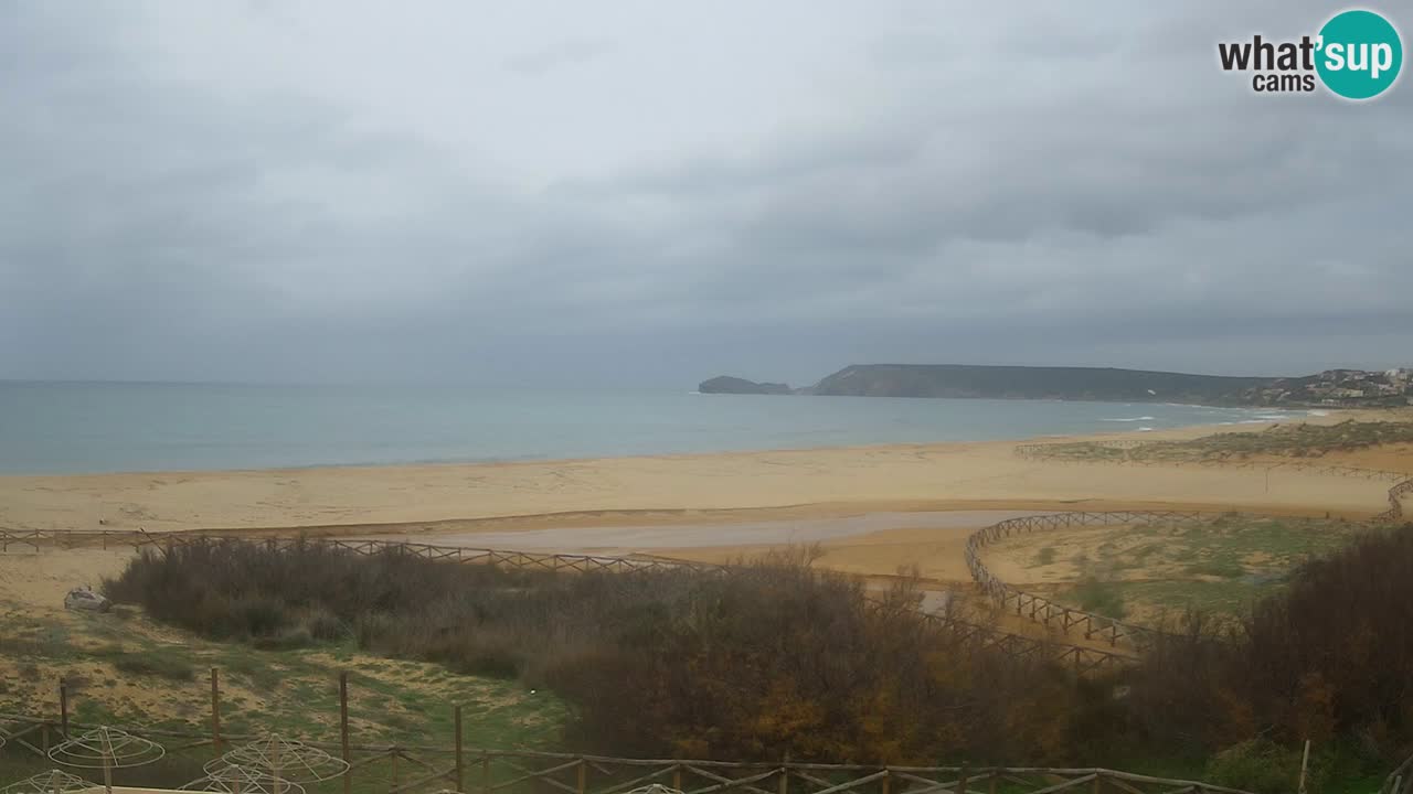 Webcam Torre dei Corsari – Liveblick auf den Strand von Punta Usai