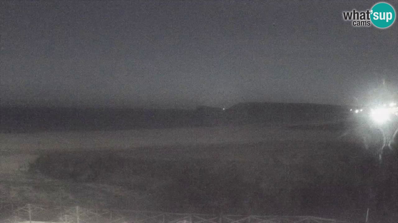 Webcam Torre dei Corsari – Vista live sulla spiaggia da Punta Usai