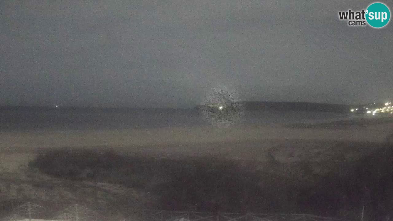 Web kamera Torre dei Corsari – Pogled uživo na plažu s Punta Usai