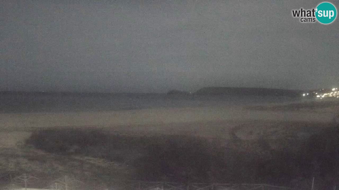 Webcam Torre dei Corsari – Vue en direct sur la plage depuis Punta Usai